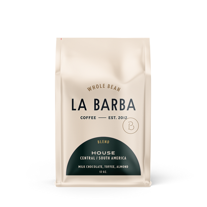 Load image into Gallery viewer, La Barba House Blend Fresh Roasted Coffee in Bag