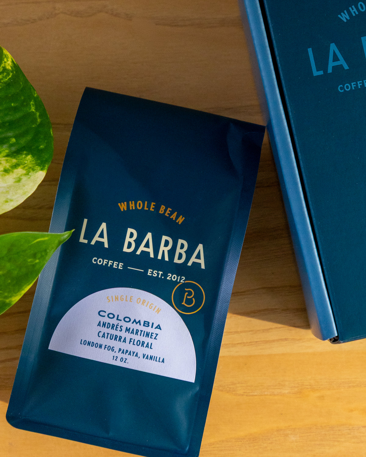Colombia Caturra Floral coffee bag